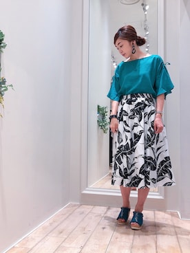 sakiyoさん(レディース・161cm)の夏コーディネート