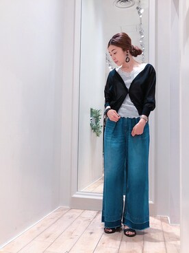 sakiyoさん(レディース・161cm)の夏コーディネート