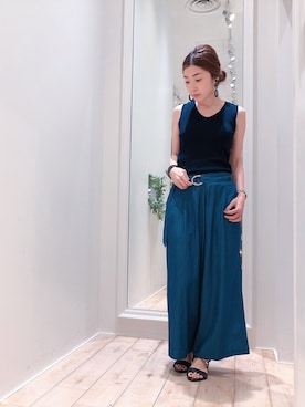 sakiyoさん(レディース・161cm)の夏コーディネート