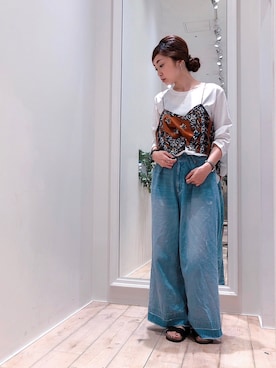sakiyoさん(レディース・161cm)の夏コーディネート