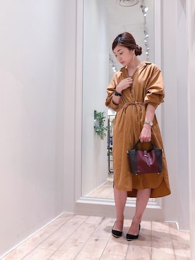 sakiyoさん（レディース・161cm）の夏コーディネート