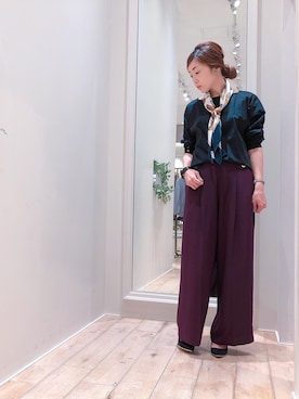 sakiyoさん（レディース・161cm）の夏コーディネート