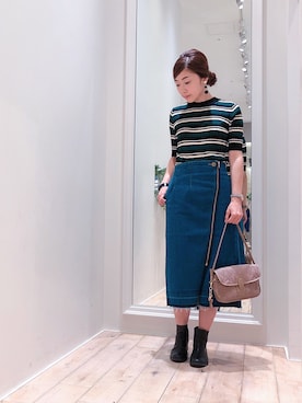 sakiyoさん(レディース・161cm)の夏コーディネート