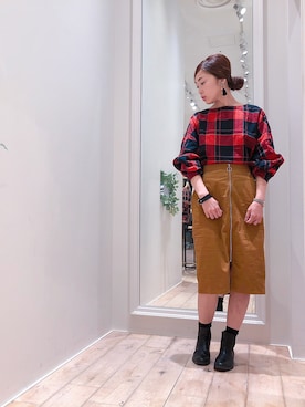 sakiyoさん（レディース・161cm）の夏コーディネート