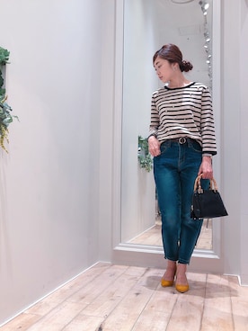 「Editt by YECCA VECCA（エディットバイイェッカヴェッカ）のアイテム」を使った、sakiyoさん（レディース・161cm）の秋コーディネート