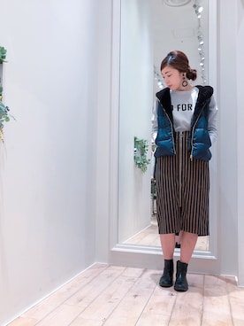 sakiyoさん(レディース・161cm)の秋コーディネート