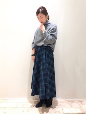 sakiyoさん(レディース・161cm)の秋コーディネート