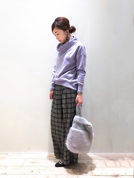 sakiyoさん（レディース・161cm）の秋コーディネート