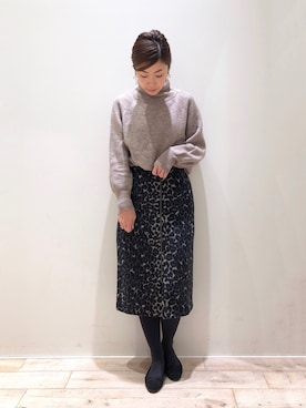 sakiyoさん（レディース・161cm）の秋コーディネート