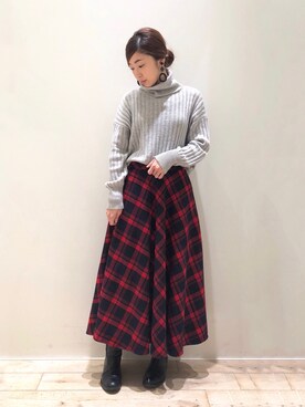 sakiyoさん(レディース・161cm)の秋コーディネート