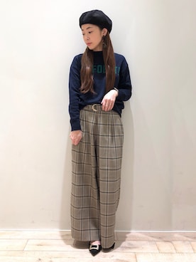 sakiyoさん(レディース・161cm)の冬コーディネート