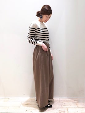 sakiyoさん（レディース・161cm）の冬コーディネート