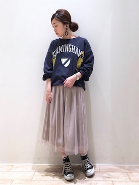 sakiyoさん（レディース・161cm）の冬コーディネート