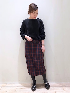 sakiyoさん（レディース・161cm）の冬コーディネート