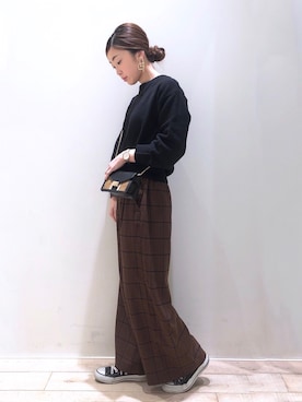 sakiyoさん(レディース・161cm)の冬コーディネート