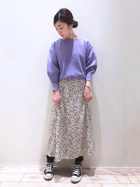 sakiyoさん（レディース・161cm）の冬コーディネート