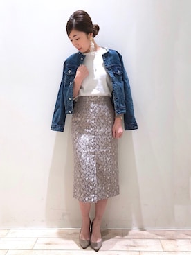 sakiyoさん（レディース・161cm）の冬コーディネート