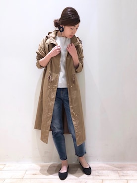 sakiyoさん（レディース・161cm）の冬コーディネート