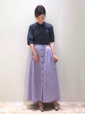 sakiyoさん（レディース・161cm）の春コーディネート