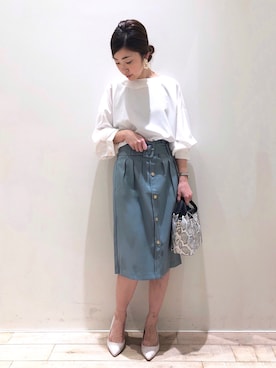 sakiyoさん（レディース・161cm）の春コーディネート