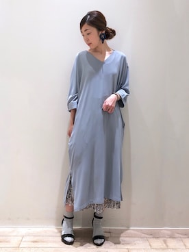 「Editt by YECCA VECCA（エディットバイイェッカヴェッカ）のアイテム」を使った、sakiyoさん（レディース・161cm）の春コーディネート