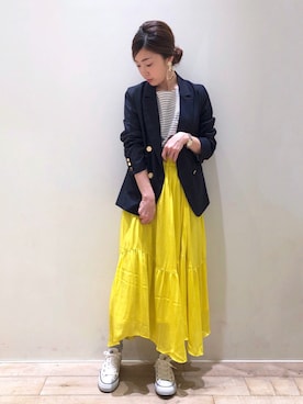 sakiyoさん(レディース・161cm)の春コーディネート