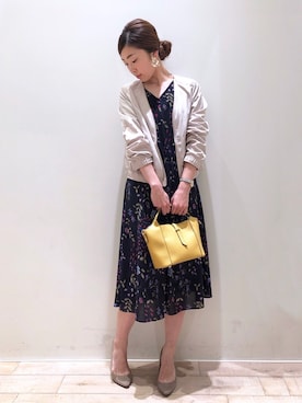 sakiyoさん（レディース・161cm）の春コーディネート