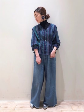 sakiyoさん（レディース・161cm）の春コーディネート