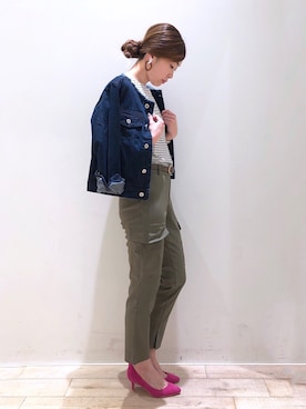 sakiyoさん（レディース・161cm）の春コーディネート