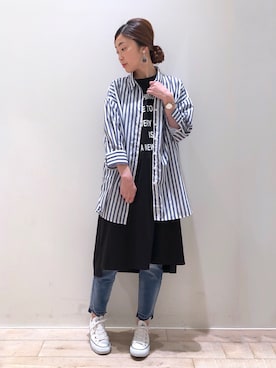 sakiyoさん（レディース・161cm）の春コーディネート