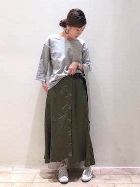 sakiyoさん(レディース・161cm)の春コーディネート