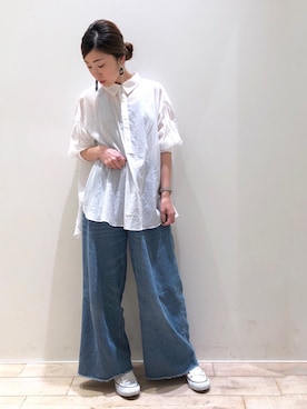 sakiyoさん（レディース・161cm）の春コーディネート