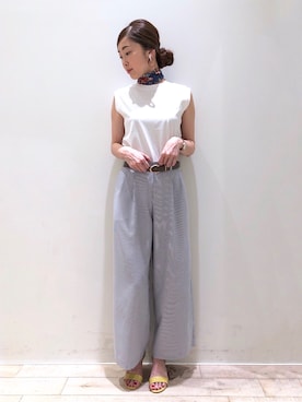 sakiyoさん（レディース・161cm）の春コーディネート