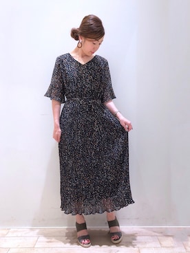 sakiyoさん（レディース・161cm）の春コーディネート