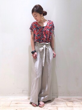 sakiyoさん（レディース・161cm）の春コーディネート