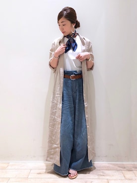 sakiyoさん（レディース・161cm）の春コーディネート