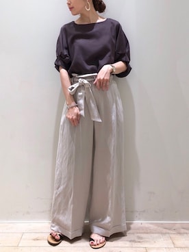 sakiyoさん（レディース・161cm）の春コーディネート