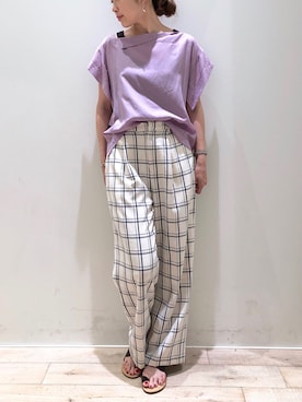 sakiyoさん（レディース・161cm）の春コーディネート