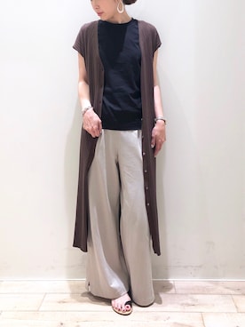 sakiyoさん（レディース・161cm）の春コーディネート