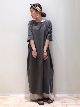 「Editt by YECCA VECCA（エディットバイイェッカヴェッカ）のアイテム」を使った、sakiyoさん（レディース・160cm）の夏コーディネート