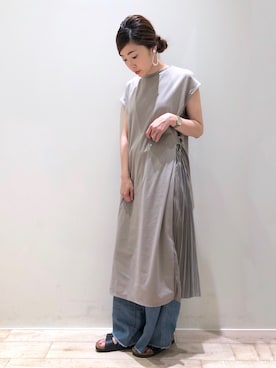 sakiyoさん（レディース・160cm）の夏コーディネート
