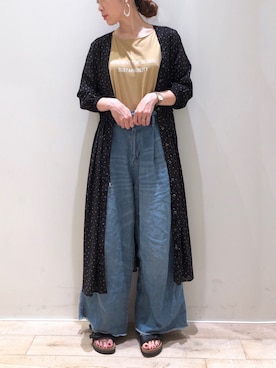sakiyoさん（レディース・160cm）の夏コーディネート
