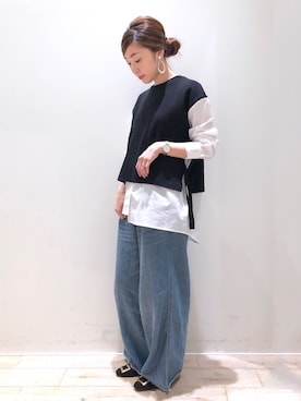 sakiyoさん（レディース・161cm）の夏コーディネート