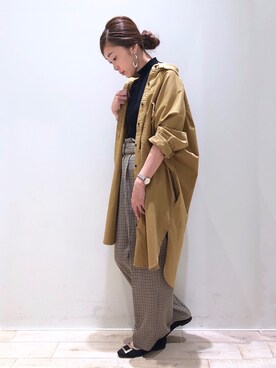「Editt by YECCA VECCA（エディットバイイェッカヴェッカ）のアイテム」を使った、sakiyoさん（レディース・161cm）の秋コーディネート