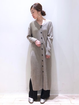 「Editt by YECCA VECCA（エディットバイイェッカヴェッカ）のアイテム」を使った、sakiyoさん（レディース・161cm）の秋コーディネート