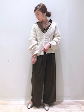 sakiyoさん(レディース・161cm)の秋コーディネート