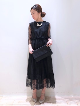 sakiyoさん（レディース・161cm）の秋コーディネート