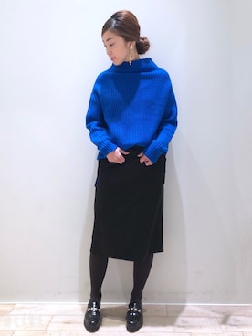 sakiyoさん（レディース・161cm）の秋コーディネート