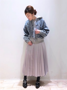 sakiyoさん（レディース・161cm）の秋コーディネート