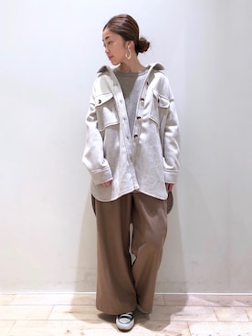 sakiyoさん（レディース・161cm）の冬コーディネート